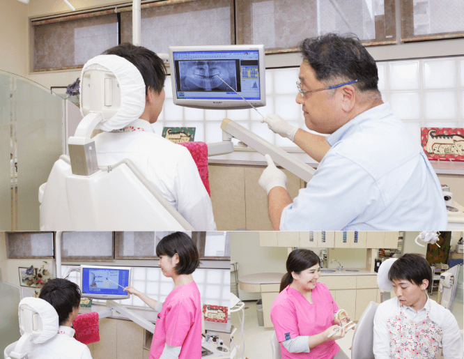 納得のいく説明と治療